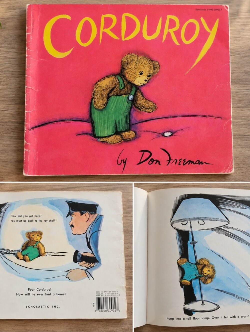 Corduroy by Don Freeman Vintage Scholastic Children’s Paperback Book